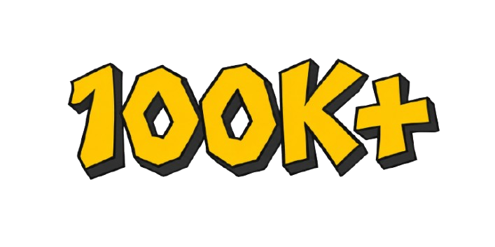 100K+