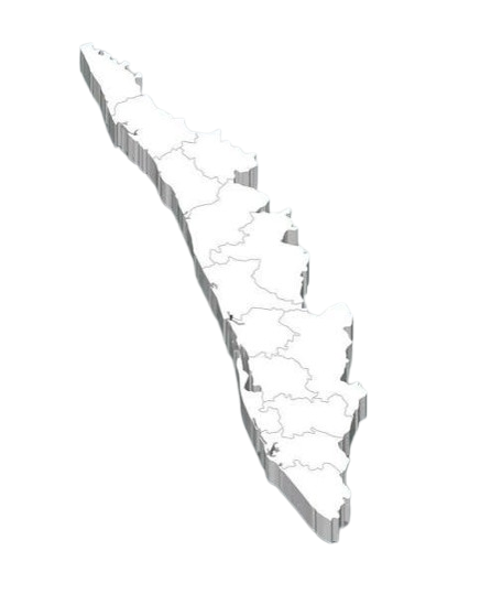 Map of Kerala